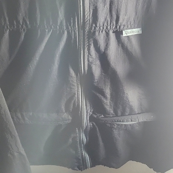 Mens Wind River Spring Rain Classic Jacket 👌 Size M / Color Black/Many Pockets! - Picture 15 of 15